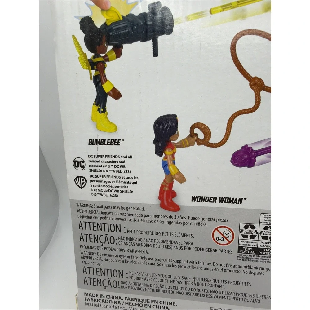 DC Super Friends Figure Set Wonder‎ Woman Harley Quinn Poison Ivy Bumblebee